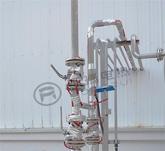 工业电伴热带安装图