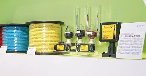 高性能自限温伴热带产品入选安徽创新馆展示 环瑞电热供图 高性能自限温伴热带产品入选安徽创新馆展示 环瑞电热供图