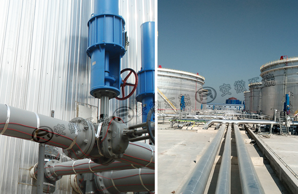 煤化工项目电伴热产品安装图 煤化工项目电伴热产品安装图