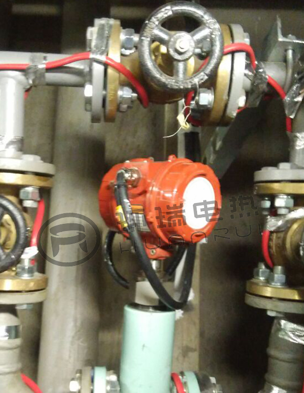 船舶管道电伴热安装实物图 船舶管道电伴热安装实物图