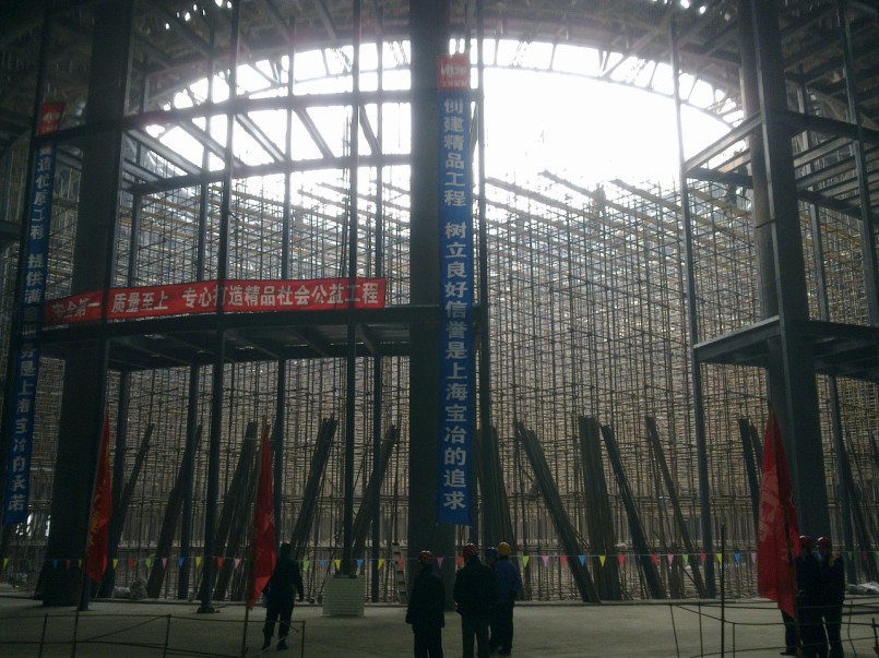 太原煤炭展览中心-钢结构发热电缆融雪