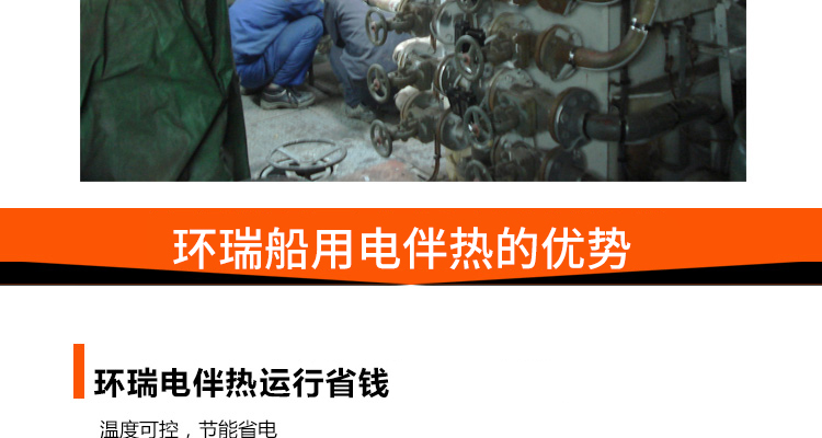 环瑞船用电伴热的优势 环瑞船用电伴热的优势
