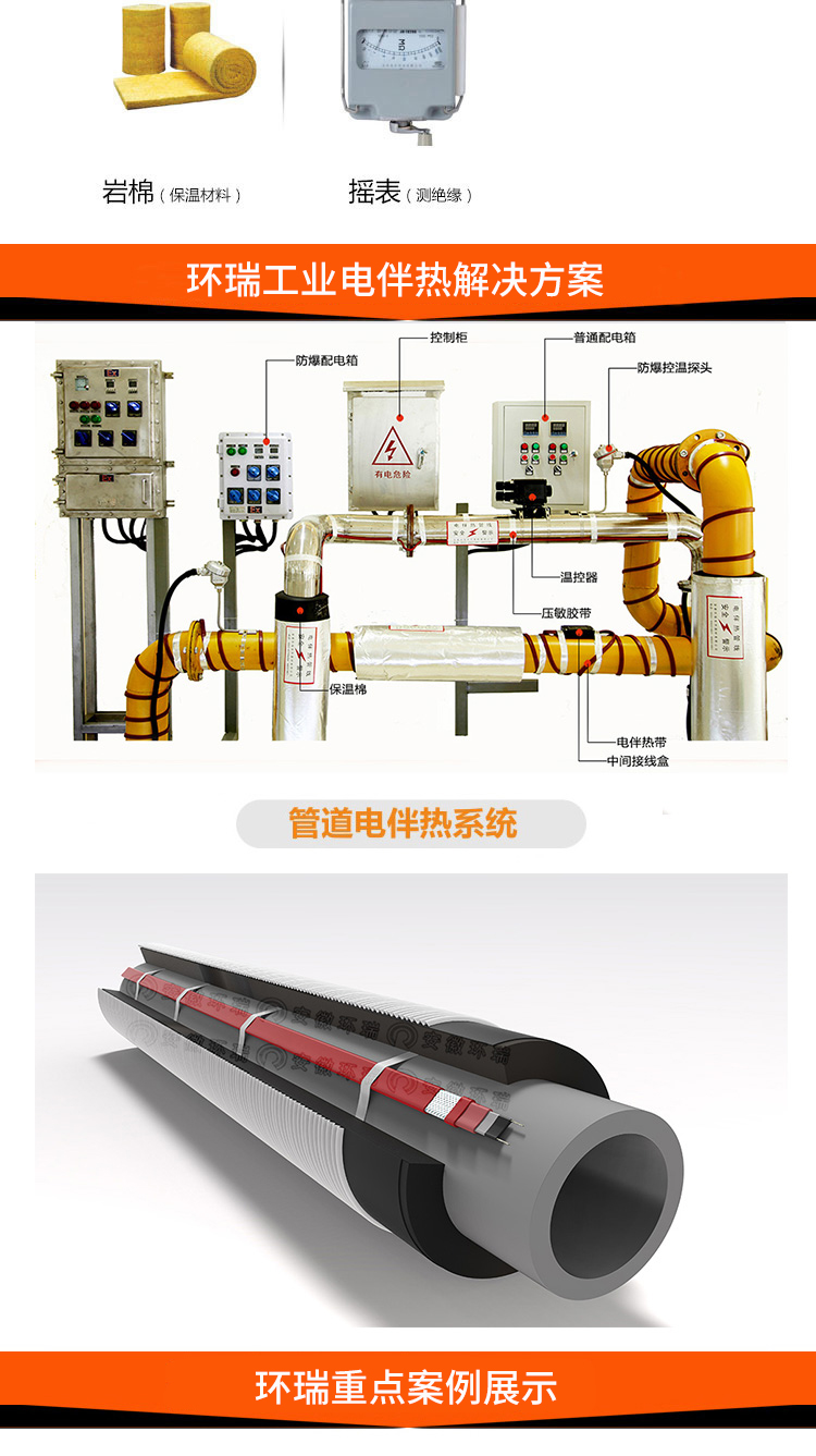 环瑞工业电伴热解决方案