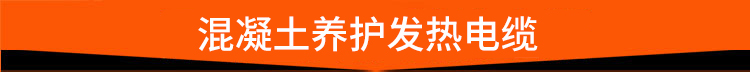 混凝土养护发热电缆 混凝土养护发热电缆